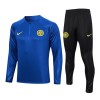 Inter Milan Sweat d'Entraînement Quarter-Zip 2023-24 Bleue Inter Milan Sweat d'Entraînement Quarter-Zip 2023-24 Bleue